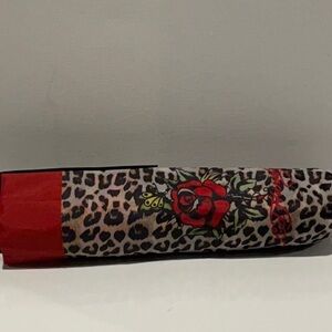 NWT Ed Hardy Umbrella with auto close, auto open, rubber handle and comp…